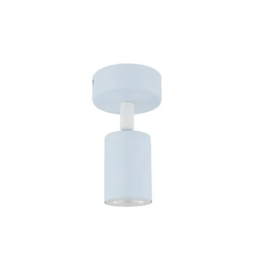 Wandspot Livia, blauw, 13 cm, metaal, verstelbaar, GU10