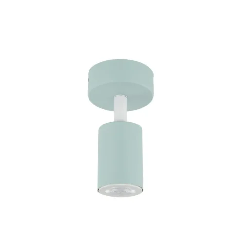 Wandspot Livia, groen, 13 cm, metaal, verstelbaar, GU10