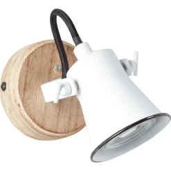Wandspot Seed kap wit