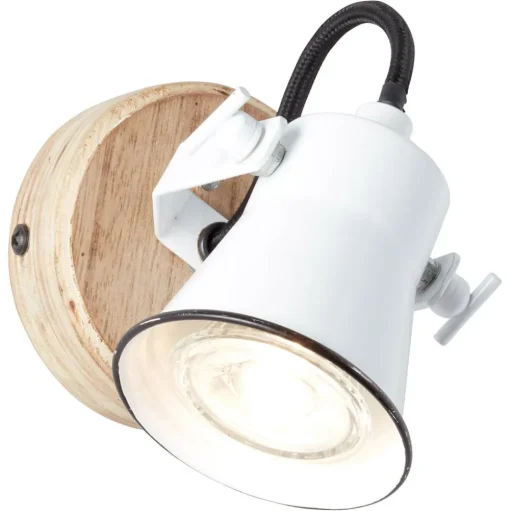 Wandspot Seed kap wit