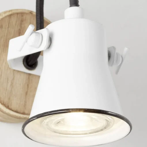 Wandspot Seed kap wit