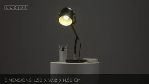 Waylon bureaulamp in retro design