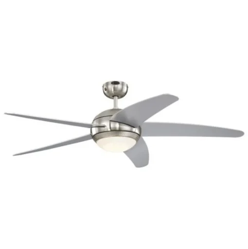 Westinghouse Bendan LED-ventilator vleugels zilver