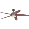 Westinghouse Bendan LED-ventilator vleugels bruin