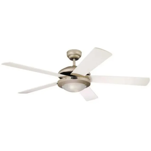 Westinghouse Comet-ventilator Titaan, wit u. Ahorn