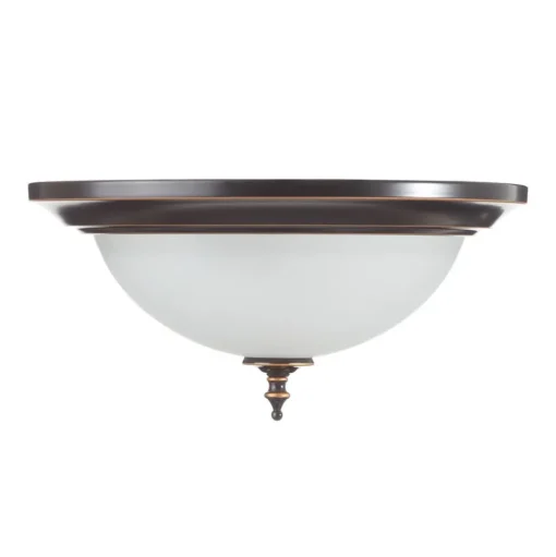 Westinghouse Harwell plafondlamp, brons