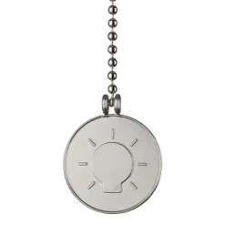 Westinghouse lampen Medaillon ketting nikkel
