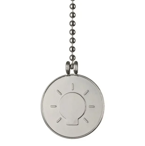 Westinghouse lampen Medaillon ketting nikkel