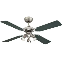 Westinghouse Princess Euro ventilator zilvergraf.