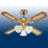 Westinghouse Princess Trio ventilator hout 105 cm