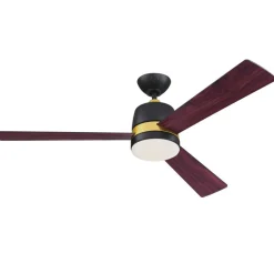 Westinghouse Tristan ventilator zwart/kersen