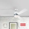 Westinghouse Tristan ventilator, licht, wit/ahorn