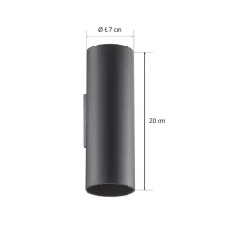 WEVER & DUCRÉ Ray mini 2.0 wandlamp zwart