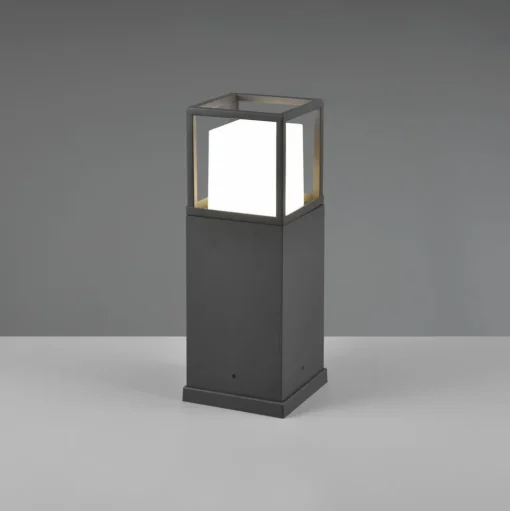 Witham LED sokkellamp, antraciet, CCT