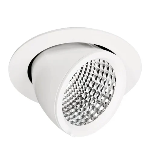 Witte inbouwlamp EB433 LED Flood reflector 3000K