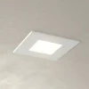 Witte LED inbouwlamp Klaus voor inbouwdozen