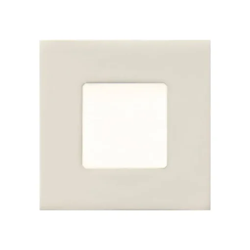 Witte LED inbouwlamp Klaus voor inbouwdozen