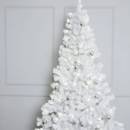 Witte LED kerstboom Ottawa voor buiten 2,1m 260LED