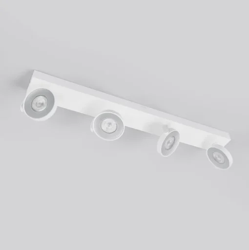 Witte LED plafondstraler Clockwork
