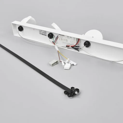 Witte LED plafondstraler Clockwork