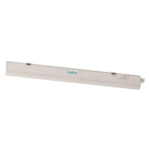 Witte Led-lichtbalk Eckenheim met schakelaar