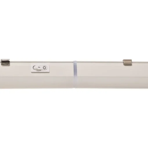 Witte Led-lichtbalk Eckenheim met schakelaar