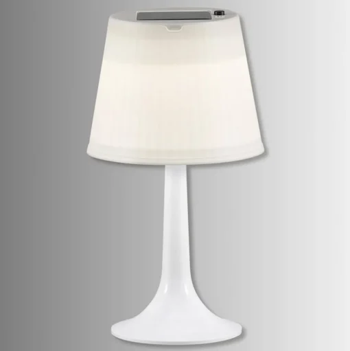 Witte LED-solartafellamp Assisi Sitra
