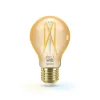 WiZ A60 LED lamp Wi-Fi E27 7W amber CCT