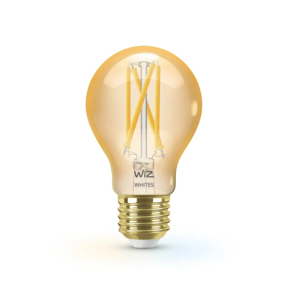WiZ A60 LED lamp Wi-Fi E27 7W amber CCT