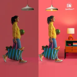 WiZ A60 LED lamp Wi-Fi E27 7W amber CCT