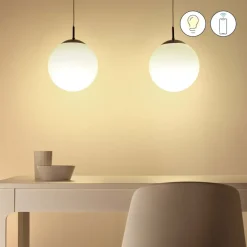 WiZ P45 LED lamp E27 4,9 W druppel gesatineerd RGBW