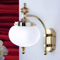 Wondermooie wandlamp DELIA, 1-lichts