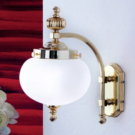 Wondermooie wandlamp DELIA, 1-lichts