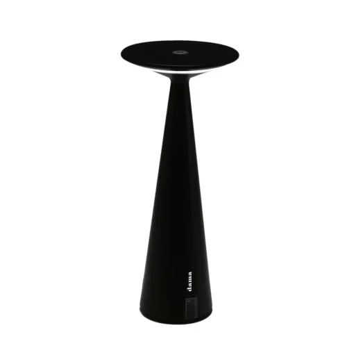 Zafferano Dama tafellamp IP54 zwart