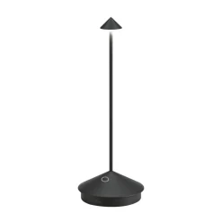 Zafferano Pina 3K tafellamp IP54 zwart