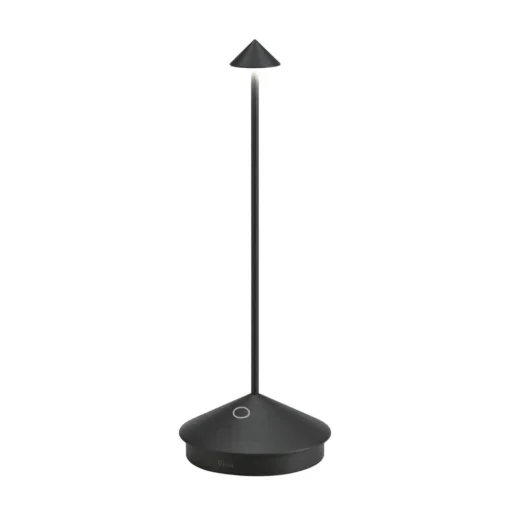Zafferano Pina 3K tafellamp IP54 zwart