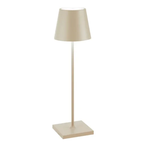 Zafferano Poldina accu-tafellamp IP65 zand