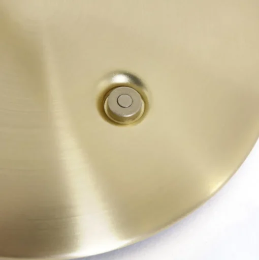 Zenith - messingkleurige LED tafellamp met dimmer