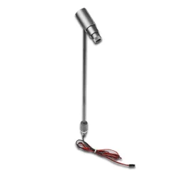 Zoom LED spot, geanodiseerd aluminium, 4.000 K, 1 W 350 mA