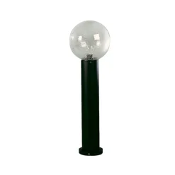 Zuillamp zwart met bubbelglas