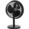 Zwart gelakte tafelventilator VE5928